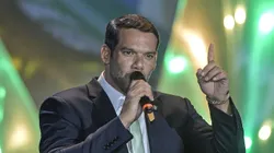 Samir Xaud presidente da CBF durante convocacao dos 26 jogadores para a Copa do Mundo 2026, em coletiva no Museu do Amanha, nesta segunda-feira (18). Foto: Thiago Ribeiro/AGIF
