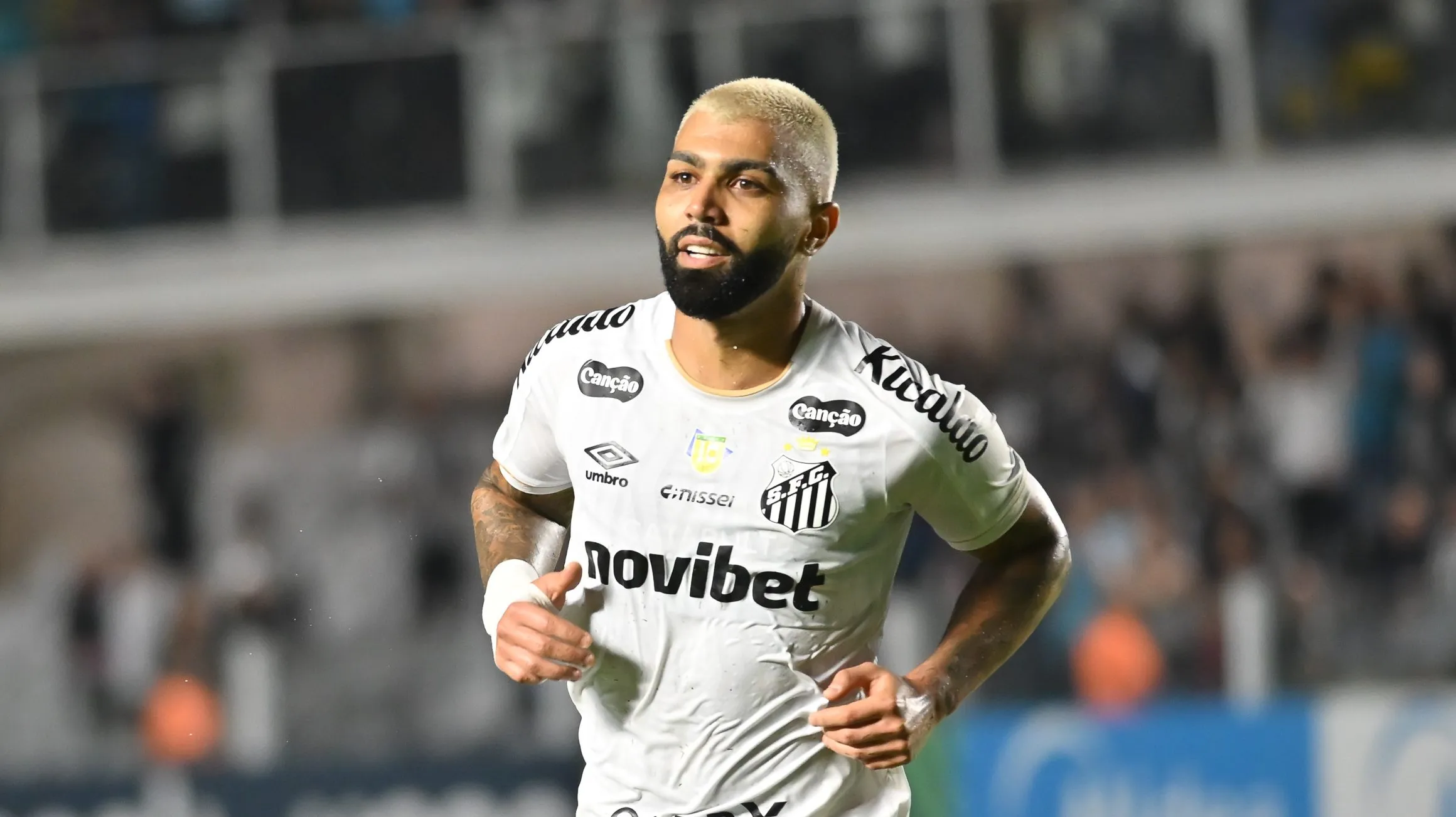 Gabigol, atacante do Santos