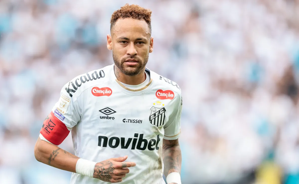 Convocado por Ancelotti, Neymar ganha homenagem especial do Santos na Copa Sul-Americana