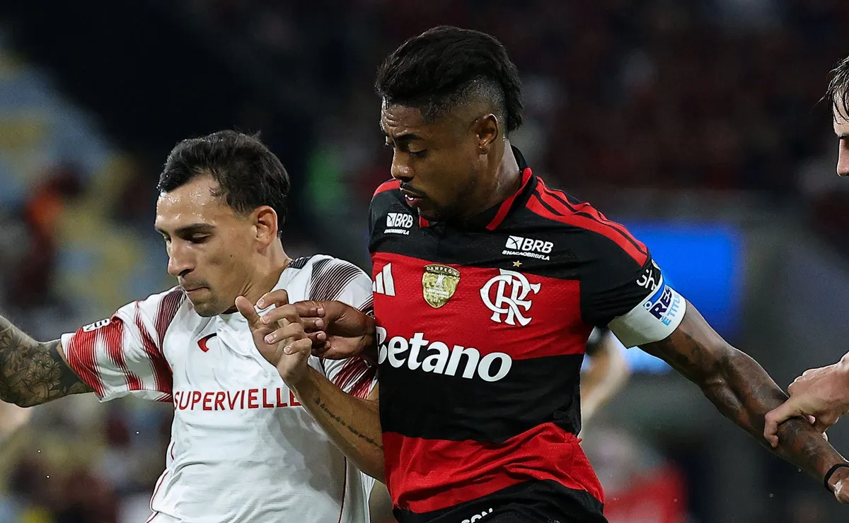 Flamengo sofre pressão do Estudiantes, mas segura empate parcial no Maracanã pela Libertadores