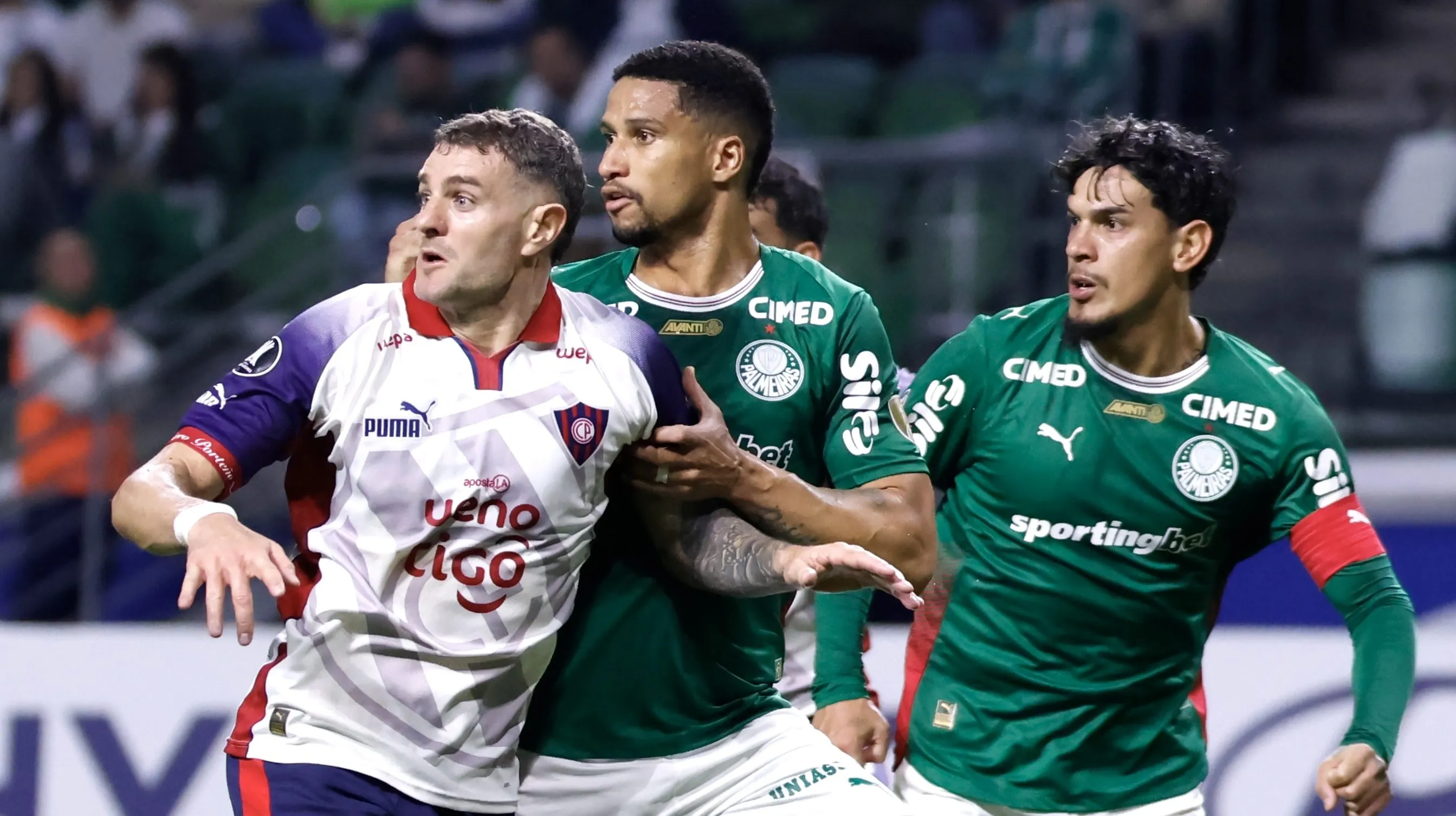 Palmeiras x Cerron Porteño pela Libertadores