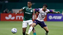SP - SAO PAULO - 20/05/2026 - COPA LIBERTADORES 2026, PALMEIRAS X CERRO PORTENO - Jhon Arias jogador do Palmeiras durante partida contra o Cerro Porteno no estadio Nubank Arena pelo campeonato Copa Libertadores 2026. Foto: Marcello Zambrana/AGIF