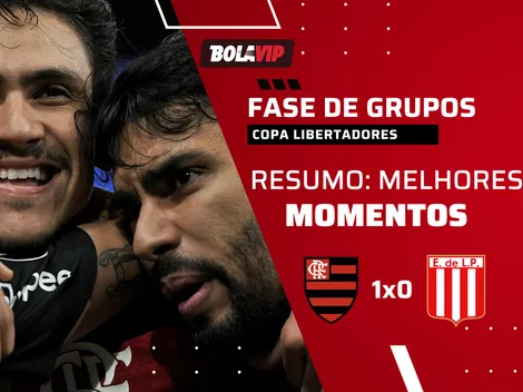 Flamengo vence o Estudiantes e carimba classificação na Libertadores