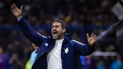 Artur Jorge durante empate com o Boca