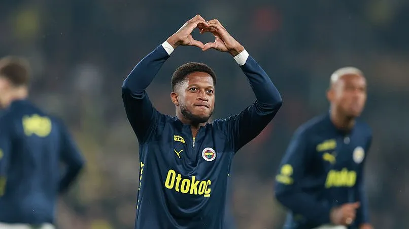 Fred no Fenerbahce. Foto: Ahmad Mora/Getty Images