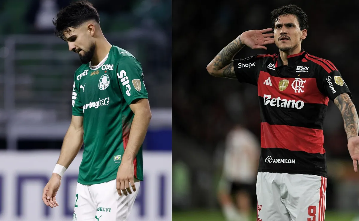 Libertadores amplia contraste entre Flamengo e Palmeiras antes de confronto direto