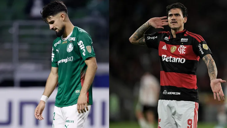 Libertadores amplia contraste entre Flamengo e Palmeiras antes de confronto direto — Foto Marcello Zambrana Jorge RodriguesAGIF