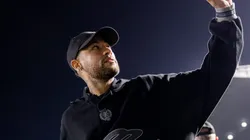 Neymar durante o jogo entre Santos x San Lorenzo (ARG)