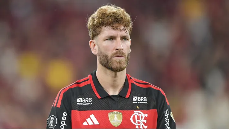 Léo Pereira no Flamengo. Foto: Thiago Ribeiro/AGIF