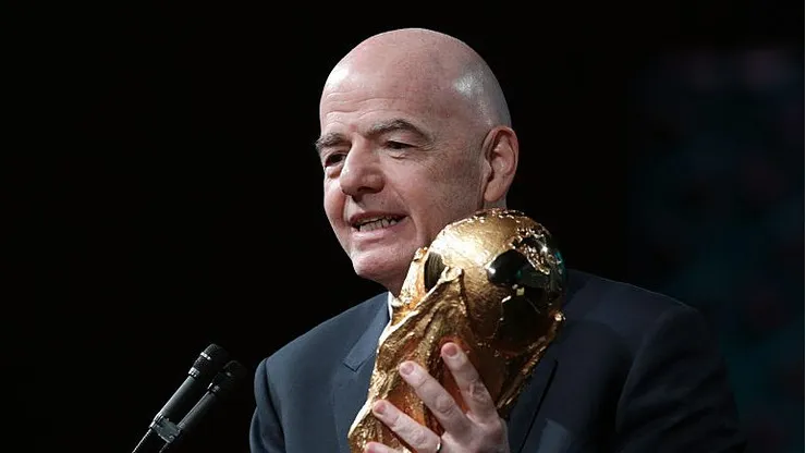 Infantino. Foto: Alex Wong/Getty Images