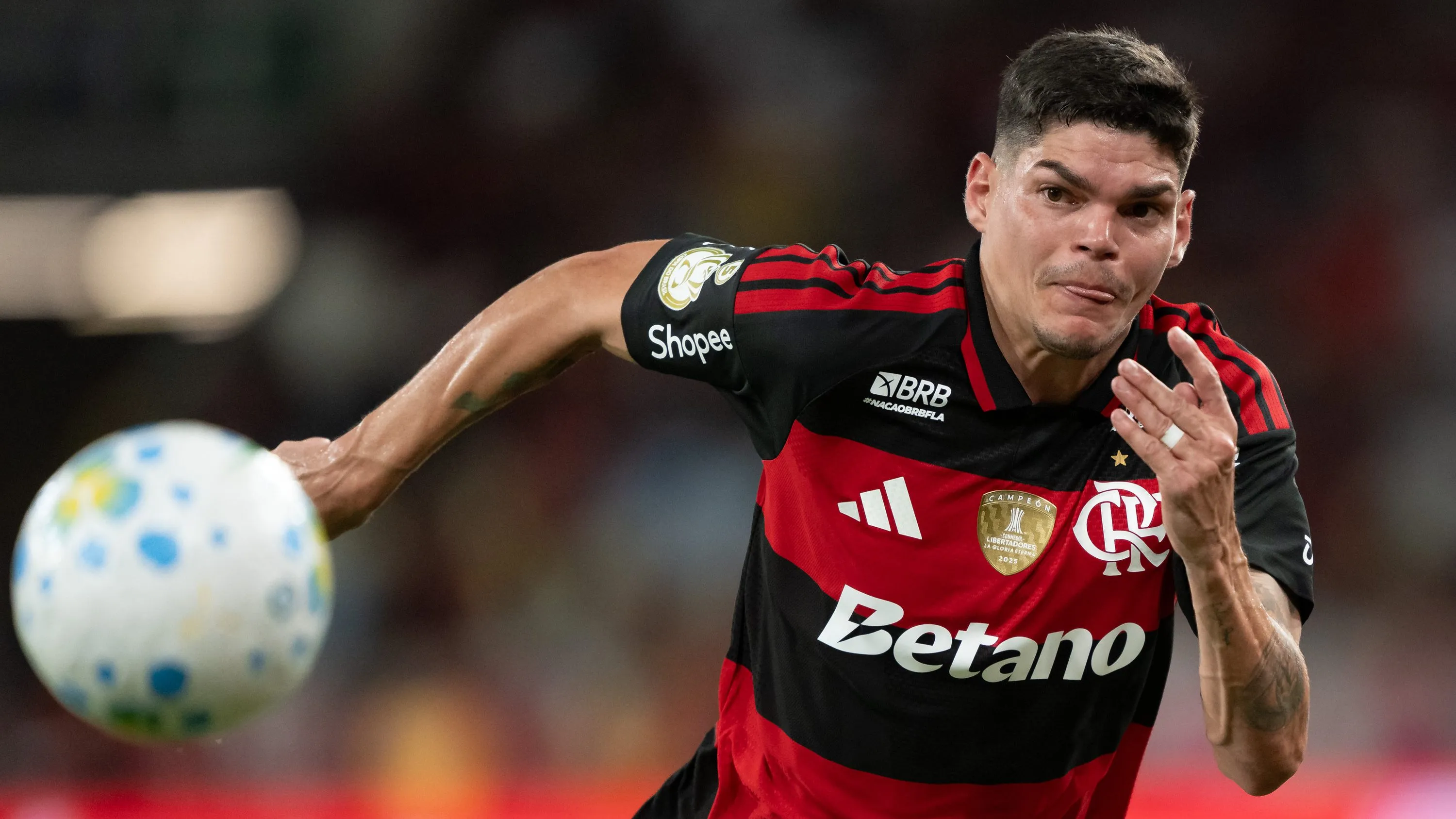 Ayrton Lucas jogador do Flamengo