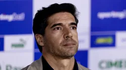 Abel Ferreira durante partida do Campeonato Paulista.