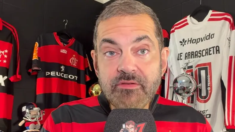Foto: Reprodução/YouTube – Paparazzo Rubro-Negro apura notícias do Mengão.
