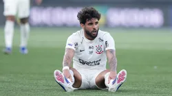 Yuri Alberto jogador do Corinthians lamenta durante partida contra o Botafogo no estadio Engenhao pelo campeonato Brasileiro A 2026. Foto: Jorge Rodrigues/AGIF