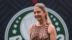 Leila Pereira presidente do Palmeiras durante partida contra o Mirassol no estadio Arena Allianz Parque pelo campeonato Brasileiro A 2026. Foto: Ettore Chiereguini/AGIF