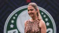Leila Pereira presidente do Palmeiras durante partida contra o Mirassol no estadio Arena Allianz Parque pelo campeonato Brasileiro A 2026.