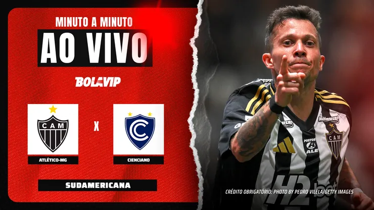 Atlético-MG vence o Cienciano e entra na briga pela classificação na Sul-Americana