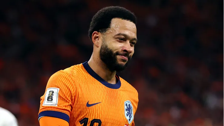 Memphis Depay, atacante do Corinthians - Foto: Dean Mouhtaropoulos/Getty Images