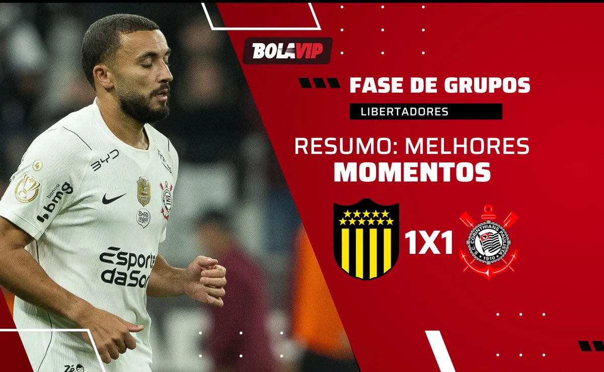 Zakaria Labyad desencanta e Corinthians busca empate contra o Peñarol pela Libertadores