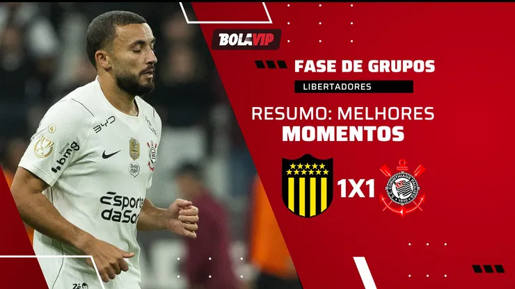 Labyad desencanta e Corinthians busca empate contra o Peñarol