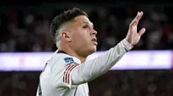 Quintero tem contrato com o River Plate até o fim de 2027, mas pode acabar saindo bem antes Foto: Marcelo Endelli/Getty Images