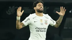 Yuri Alberto, jogador do Corinthians, comemora seu gol durante partida contra o Barra no estadio Arena Corinthians pelo campeonato Copa Do Brasil 2026. Foto: Joisel Amaral/AGIF