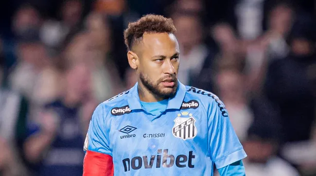 Neymar jogador do Santos