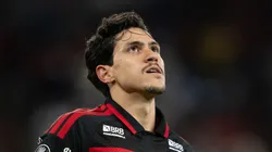Pedro durante jogo contra Estudiantes, no Maracanã.