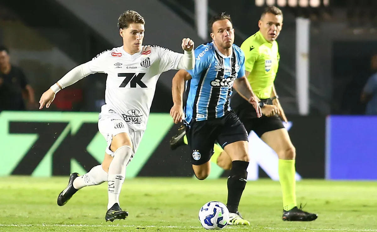 Vidente aponta possível tropeço do Santos e indica vantagem do Grêmio em duelo direto no Brasileirão