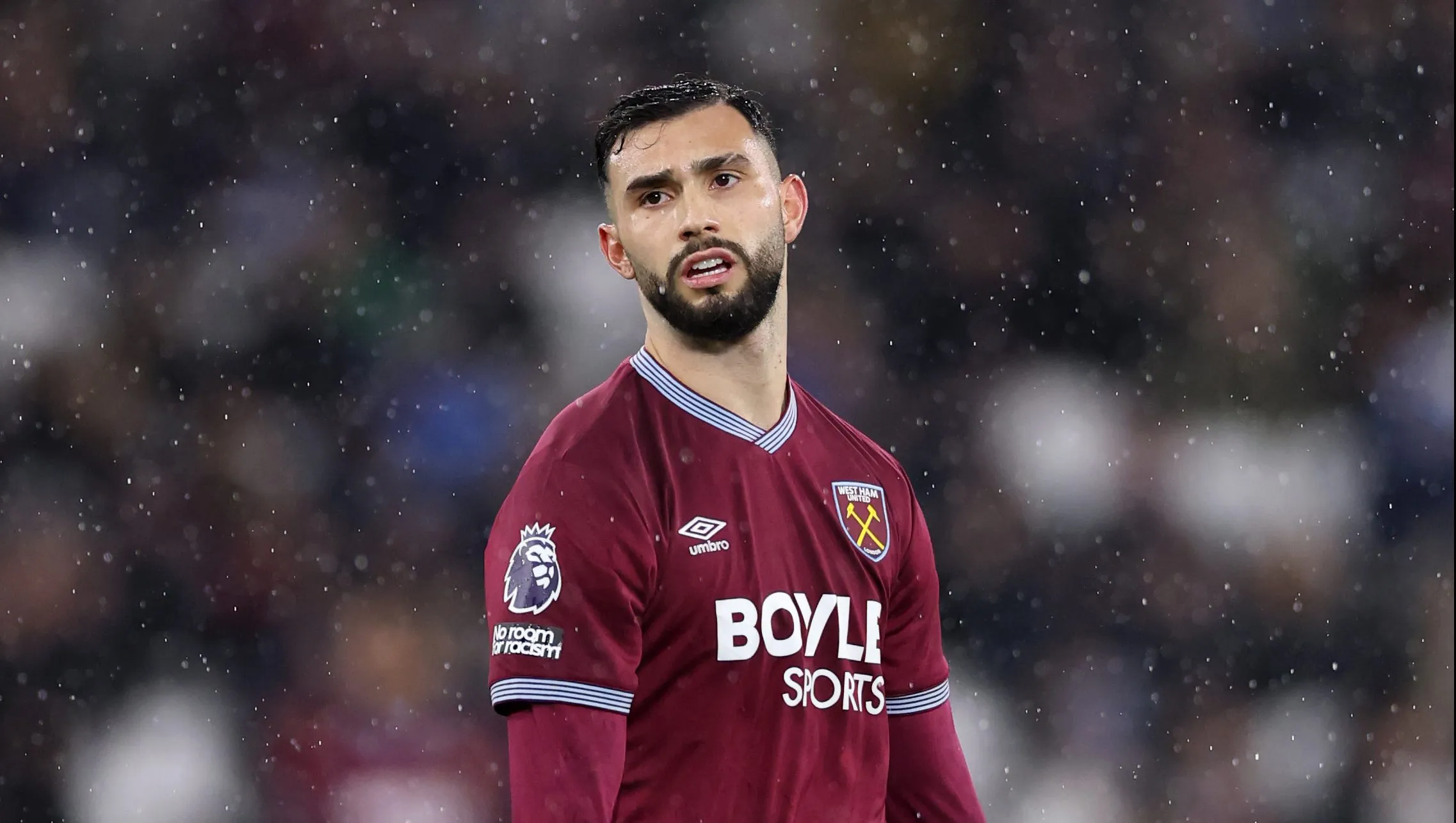 Taty Castellanos em jogo pelo West Ham. Photo by Justin Setterfield/Getty Images
