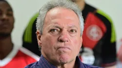 Abel Braga ex-tecnico do Internacional durante partida contra o Sao Paulo no estadio Vila Belmiro pelo campeonato Brasileiro A 2025. Foto: Jota Erre/AGIF
