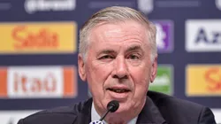 Ancelotti anunciando convocação do Brasil no Rio de Janeiro.