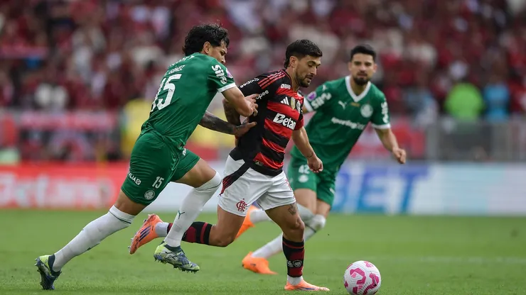 Flamengo recebe Palmeiras em confronto marcado por pressão e rivalidade crescente — Foto Thiago RibeiroAGIF