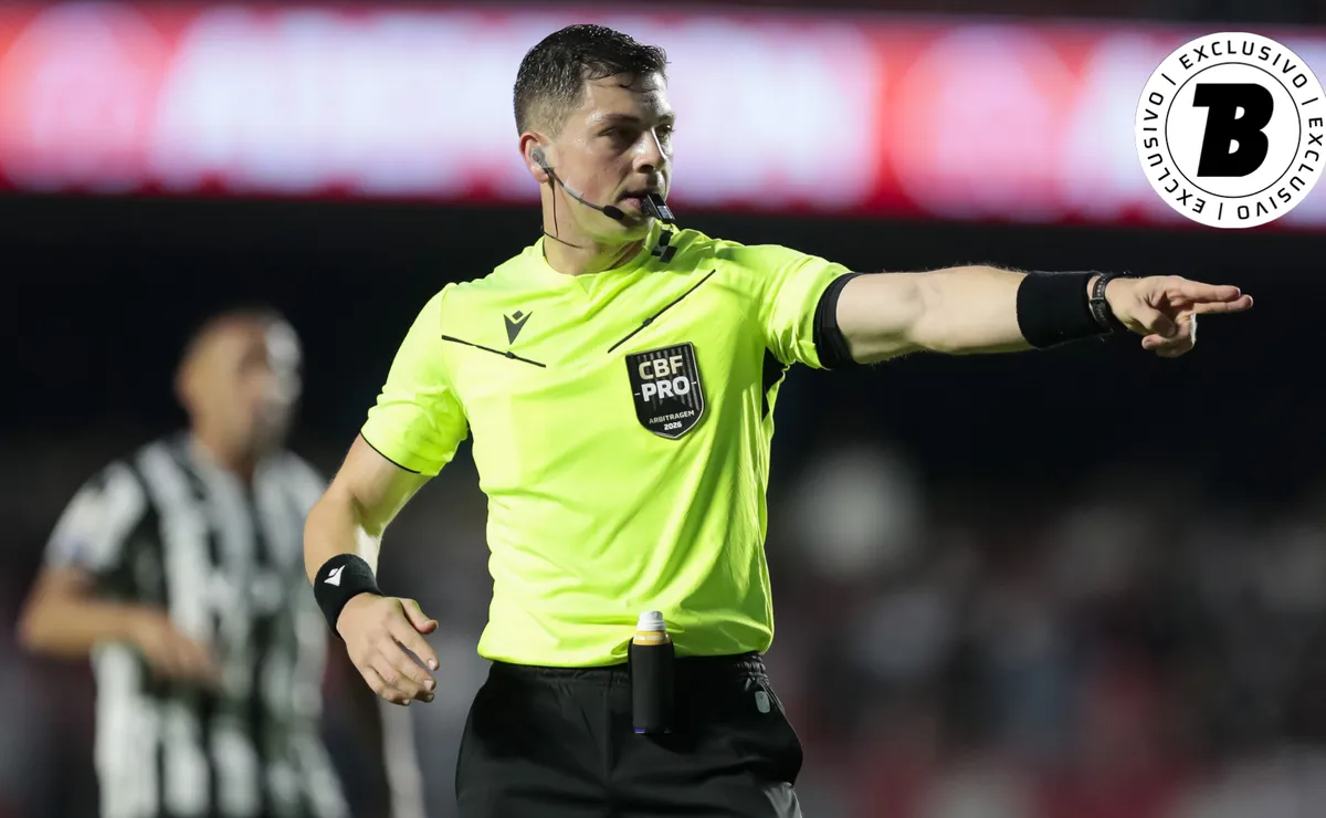 Vídeo: Botafogo fica na bronca com arbitragem de Lucas Casagrande após o fim do jogo