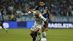 Gabriel Barbosa jogador do Santos durante partida contra o Grêmio. Foto: Roberto Vinicius/AGIF