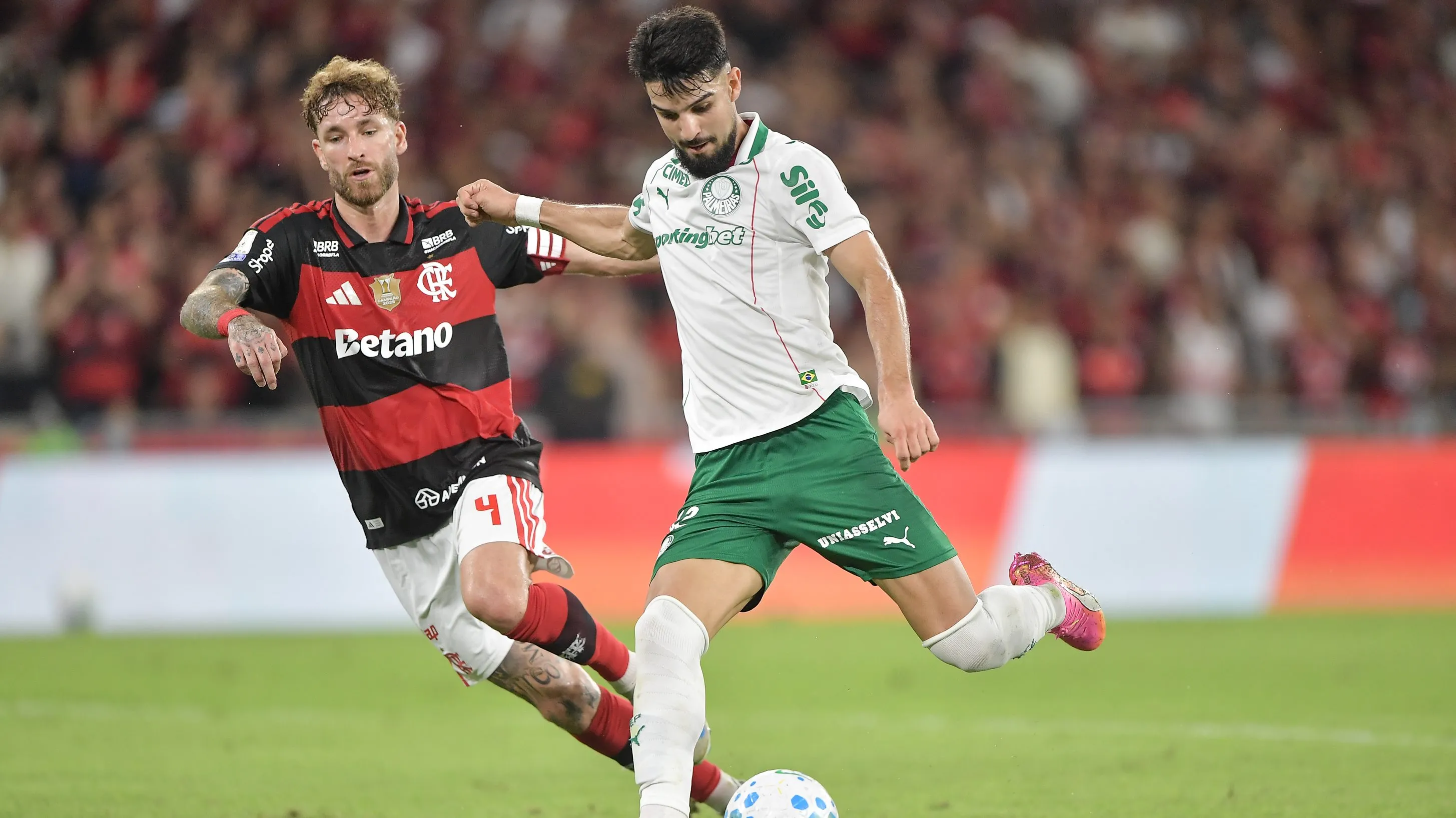 Flamengo X Palmeiras. Foto: Thiago Ribeiro/AGIF