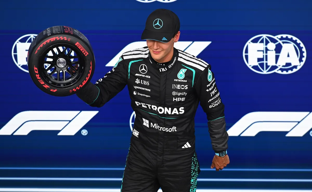 George Russell é pole no GP do Canadá de F1 e impede recorde de Kimi Antonelli