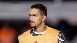 Veríssimo durante partida diante do San Lorenzo (ARG)