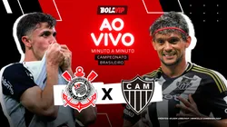 Corinthians x Atlético-MG é transmitido ao vivo pelo Bolavip Brasil. Foto: Marcello Zambrana/AGIF e Gilson Lobo/AGIF