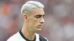 Puma Rodriguez jogador do Vasco durante partida contra o Flamengo no estadio Maracana pelo campeonato Brasileiro A 2026. Foto: Thiago Ribeiro/AGIF