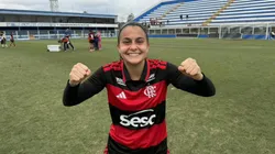 Flamengo vence com gol de Isabela Nunes. Foto: Rafael Rezende/CRF