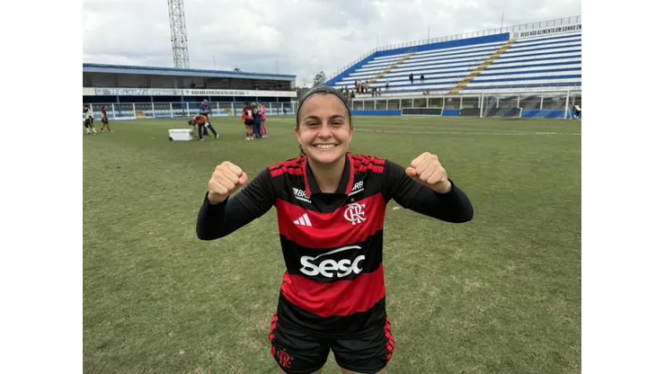 Flamengo vence com gol de Isabela Nunes. Foto: Rafael Rezende/CRF