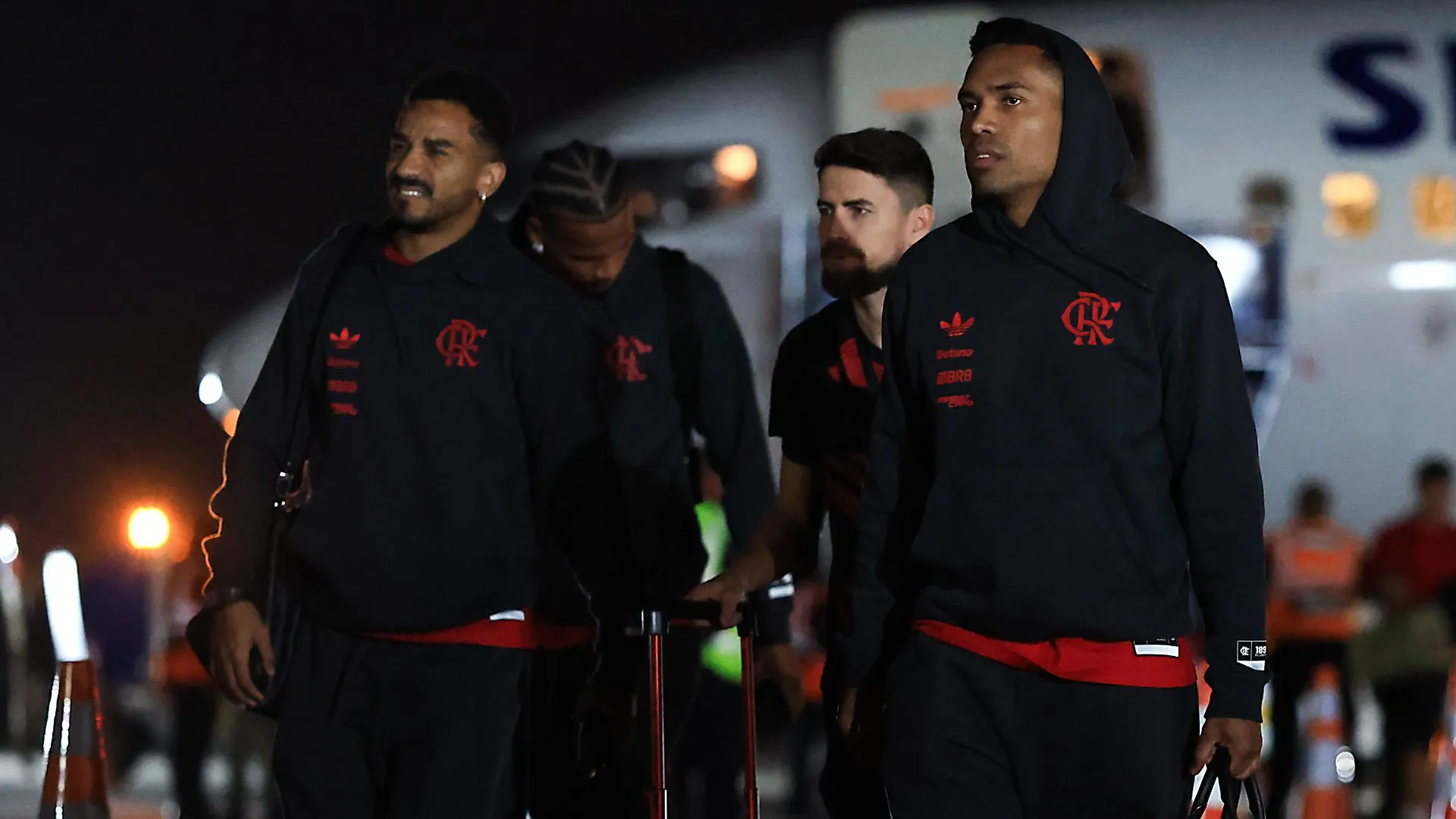 Danilo e Alex Sandro, do Flamengo