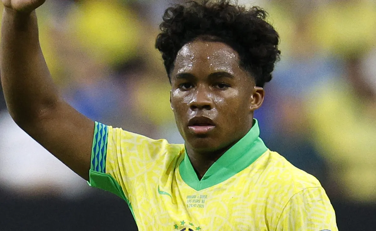 Endrick diz que o confronto entre Brasil x Marrocos poderia ser uma semifinal de Copa do Mundo