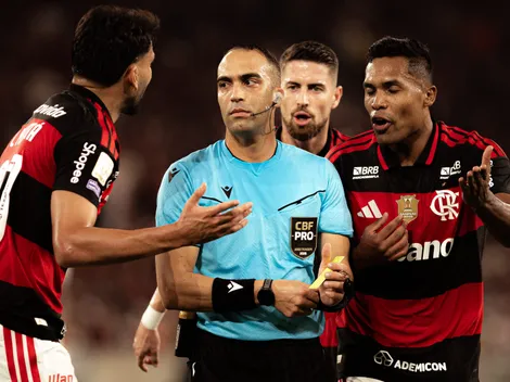 Arbitragem revolta Flamengo contra o Palmeiras