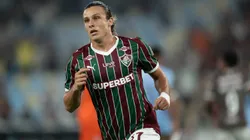 Canobbio jogador do Fluminense durante partida contra o Bolivar no estadio Maracana pelo campeonato Copa Libertadores 2026. Foto: Jorge Rodrigues/AGIF