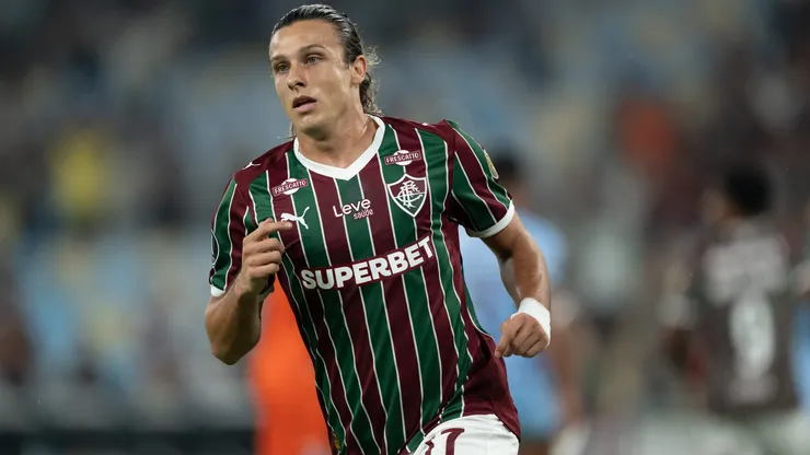 Canobbio jogador do Fluminense durante partida contra o Bolivar no estadio Maracana pelo campeonato Copa Libertadores 2026. Foto: Jorge Rodrigues/AGIF
