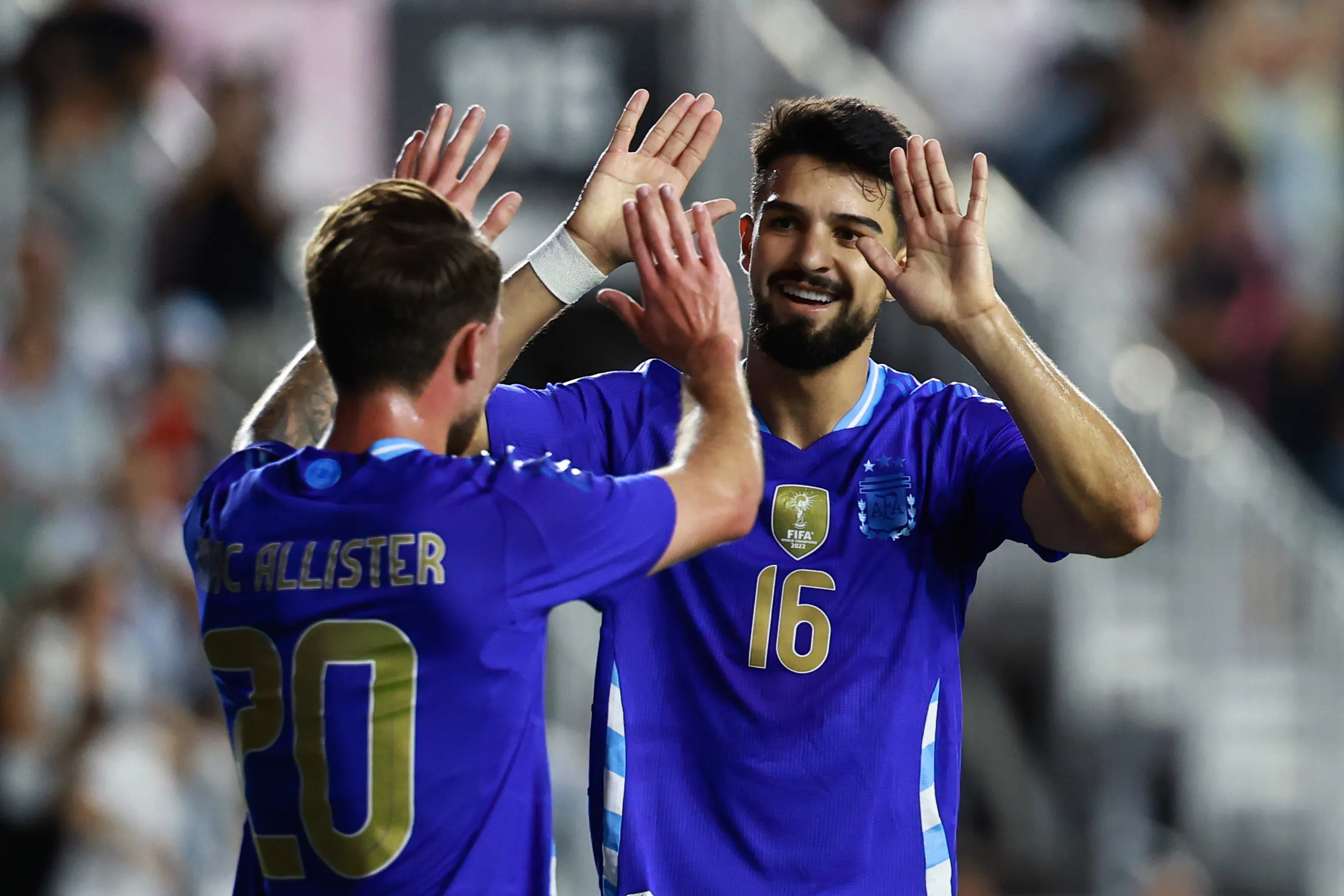 Flaco vive expectativa de jogar Copa pela Argentina. Foto: Carmen Mandato/Getty Images.