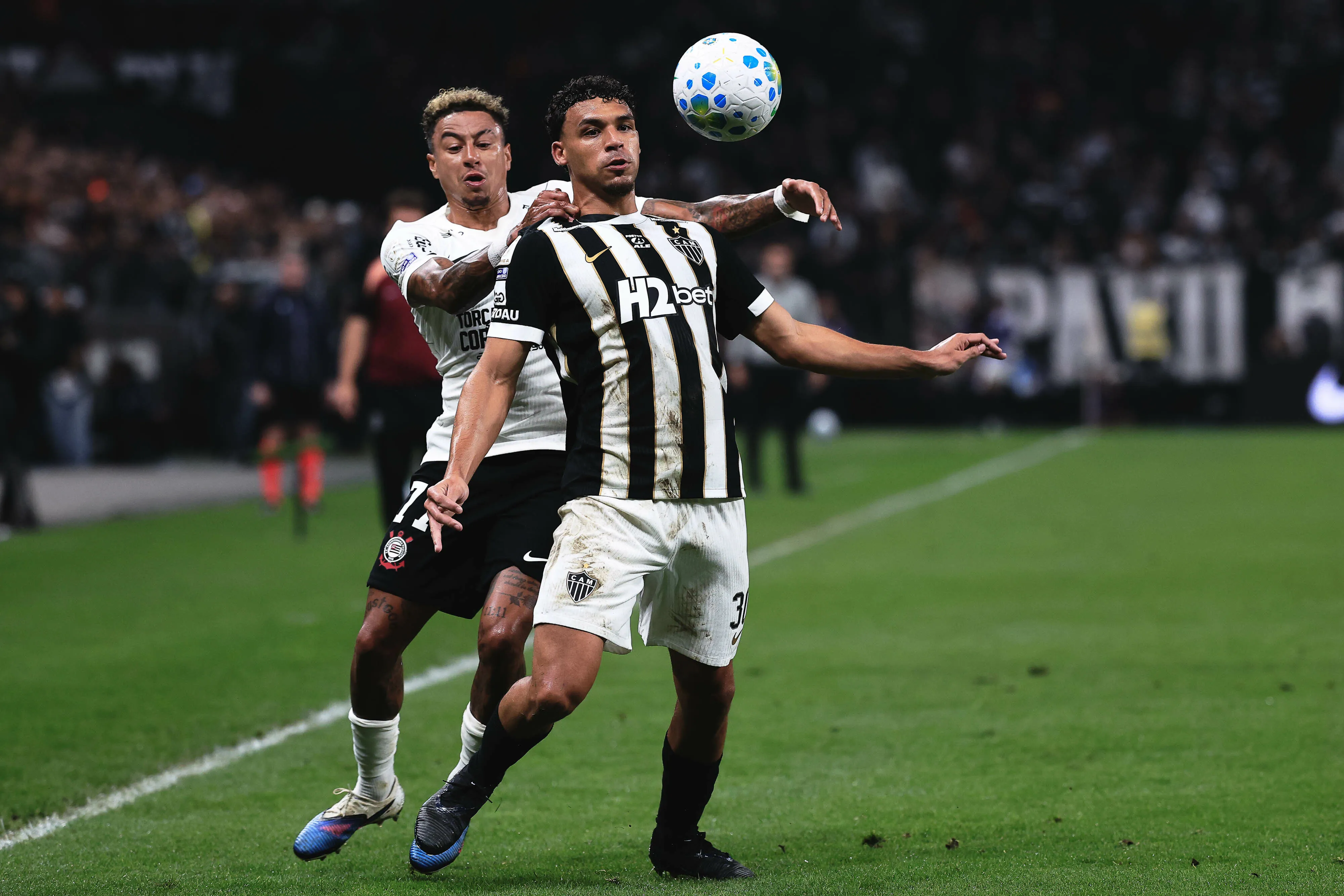 Corinthians x Atlético-MG. Foto: Ettore Chiereguini/AGIF