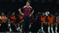 Fernando Diniz durante o duelo entre Corinthians e Atlético-MG